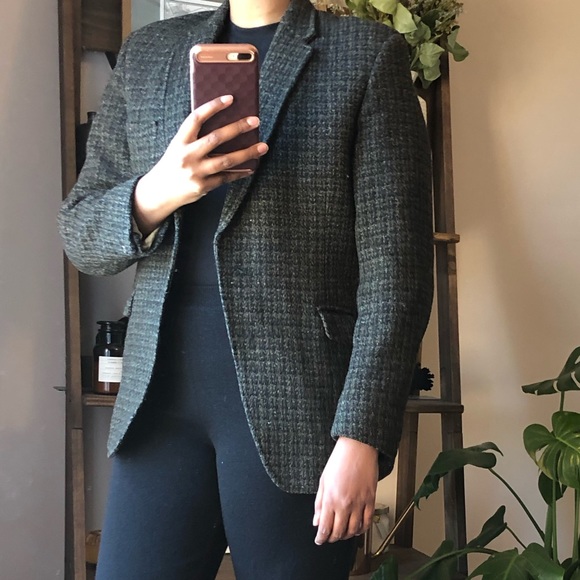 SOLD Pure Scottish Wool Harris Tweed Blazer - Picture 11 of 13